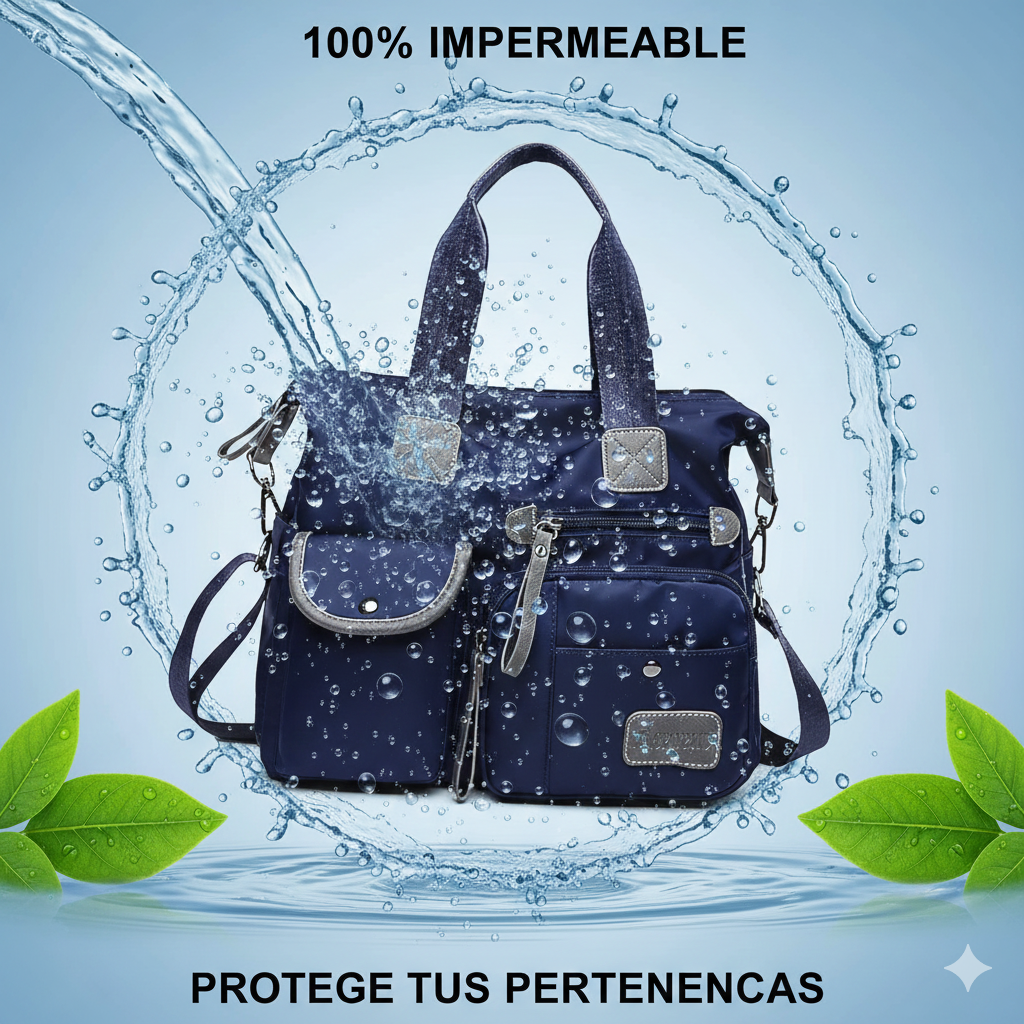 Bolso Mujer Deportivo Playa Verano Gym Gimnasio Cartera Viaje Tote Playero Impermeable-6