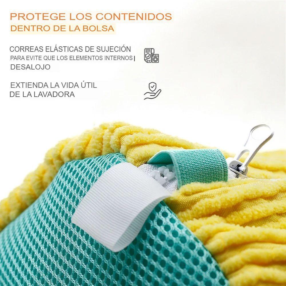 Bolsa Lavar Zapatillas Zapatos Ropa Funda Lavadora Secadora Limpieza Cepillo Dispensador-5