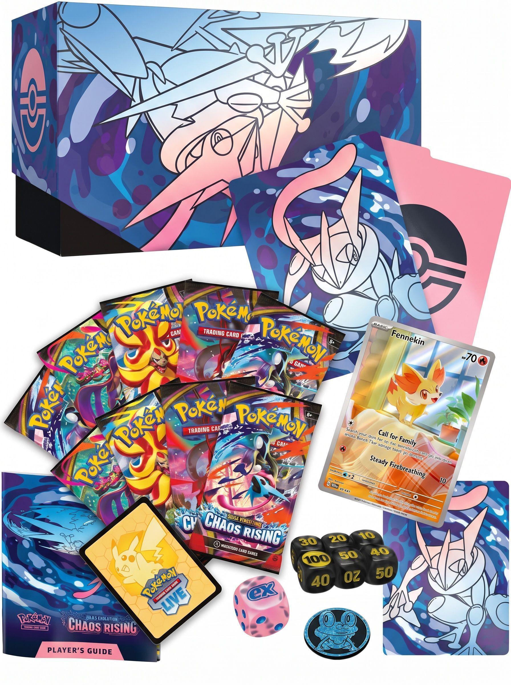 Pokemon Tcg Chaos Rising Elite Trainer Box En Español-2