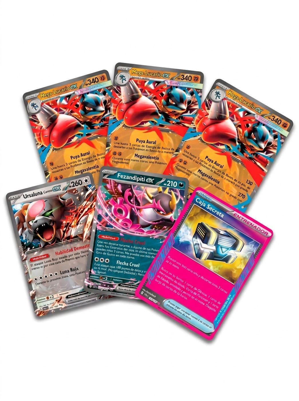 Pokemon Tcg Mazo de combate de liga Lucario Esp-2