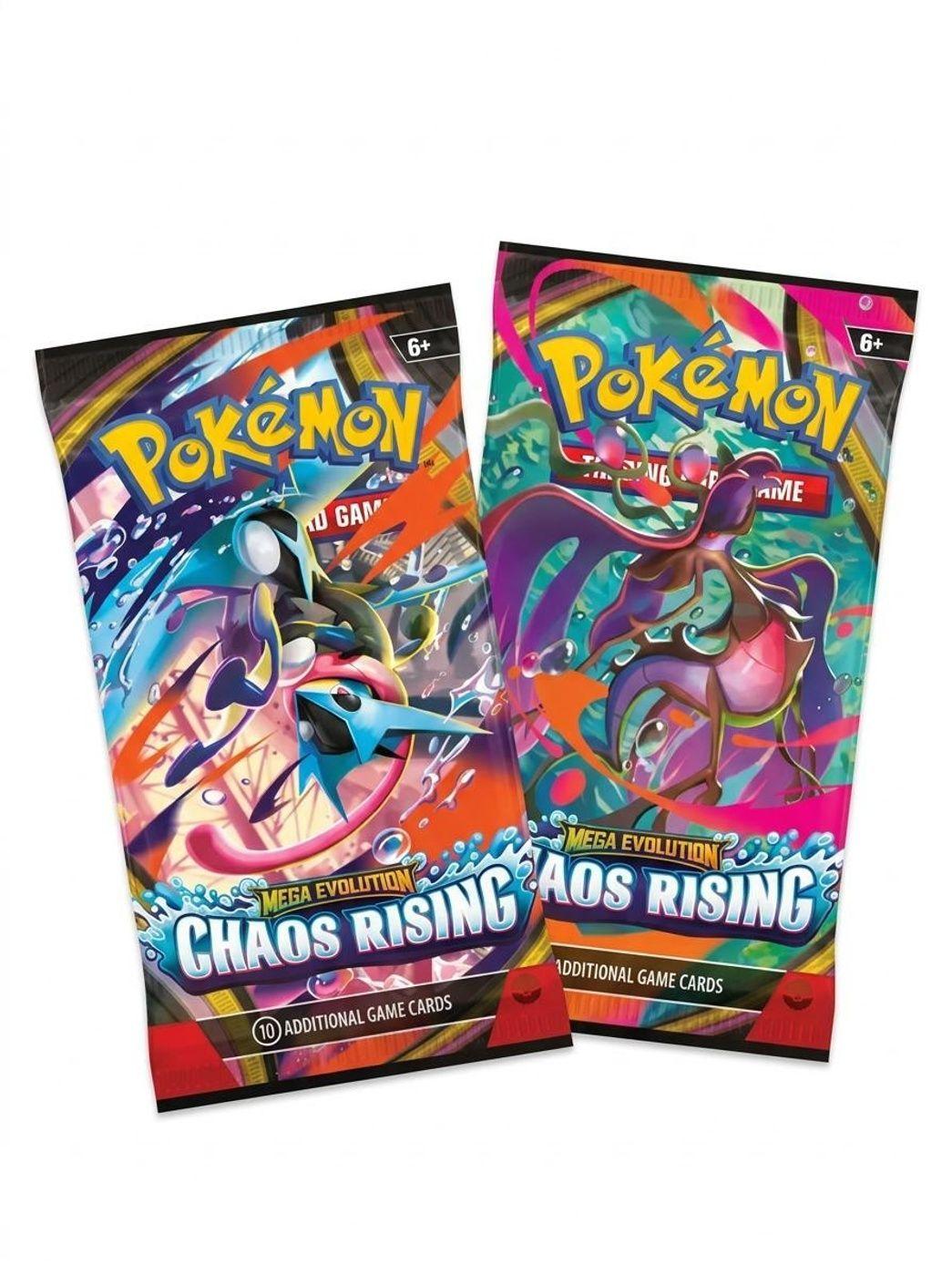 Pokemon Tcg Chaos Rising 3 Pack Blister Ing-2