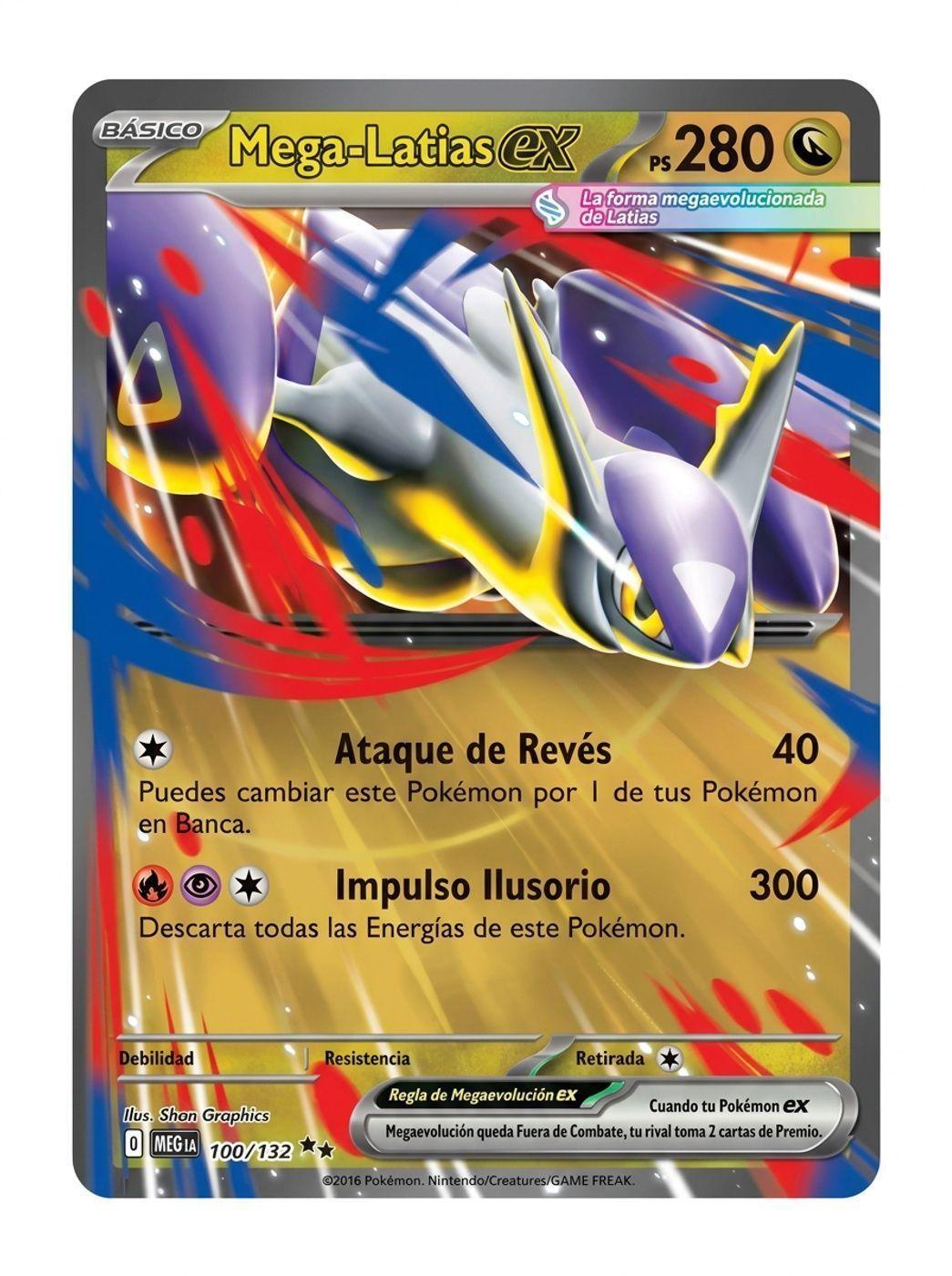 Pokemon Tcg Caja Mega Latias Esp-2