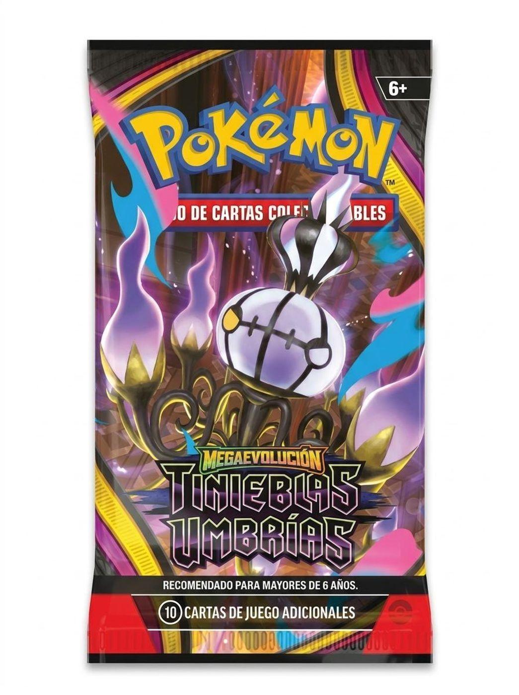 Pokemon Tcg Pitch Black 3 pack Blister Esp-2