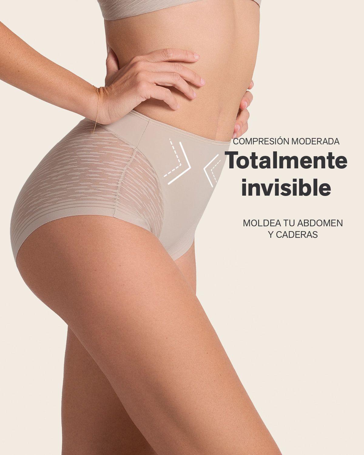 Calzón Faja Invisible con detalle de Encaje en Lados y Glúteos 012984-2