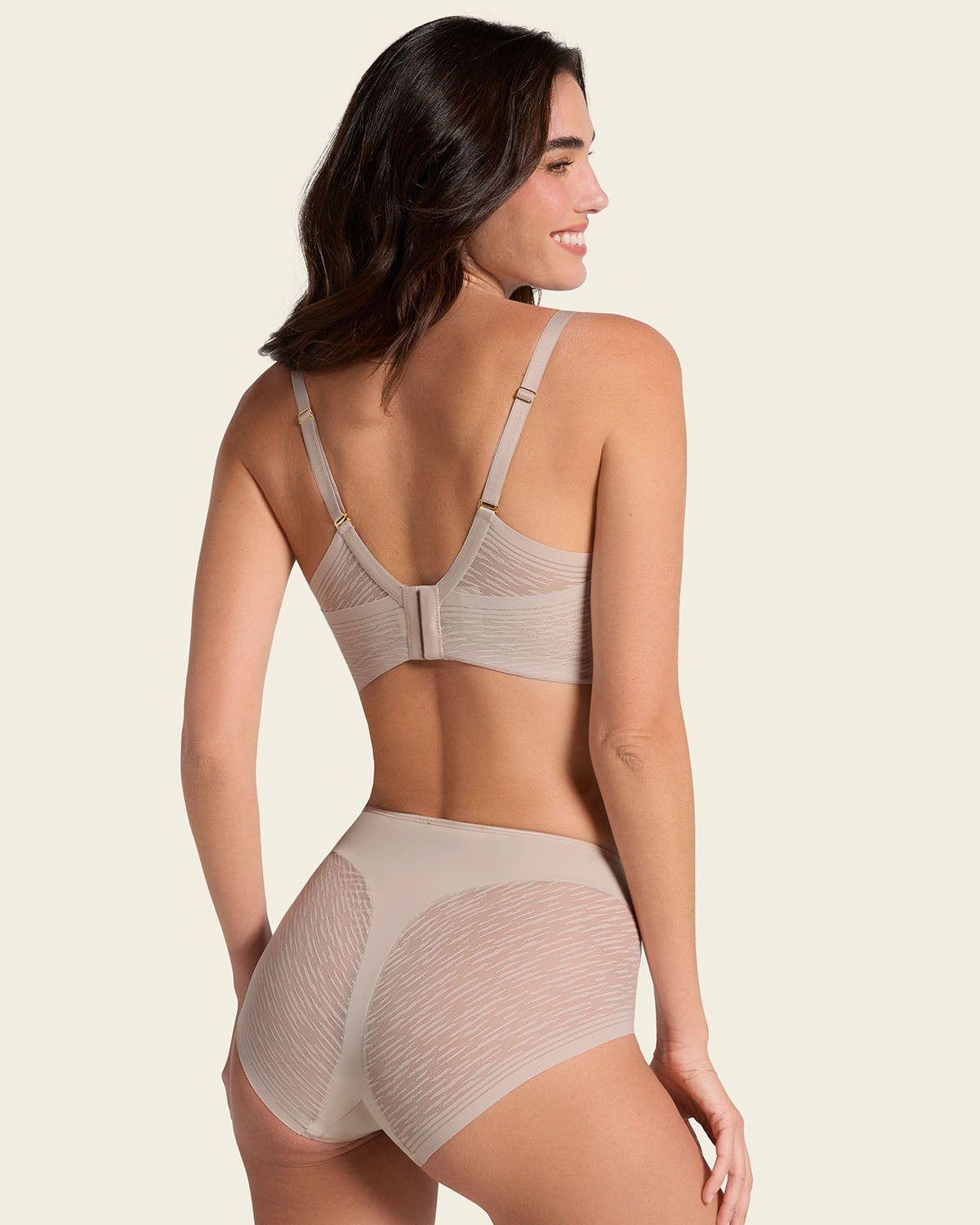 Calzón Faja Invisible con detalle de Encaje en Lados y Glúteos 012984-3