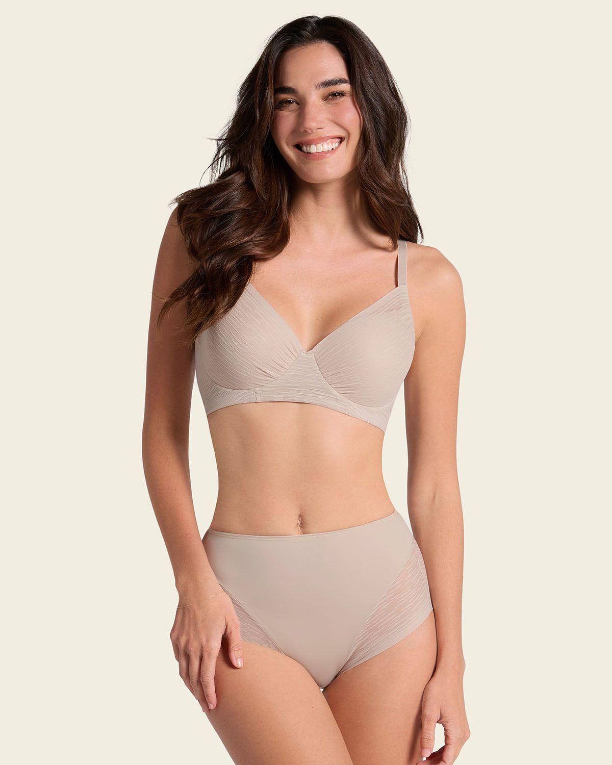 Calzón Faja Invisible con detalle de Encaje en Lados y Glúteos 012984-4