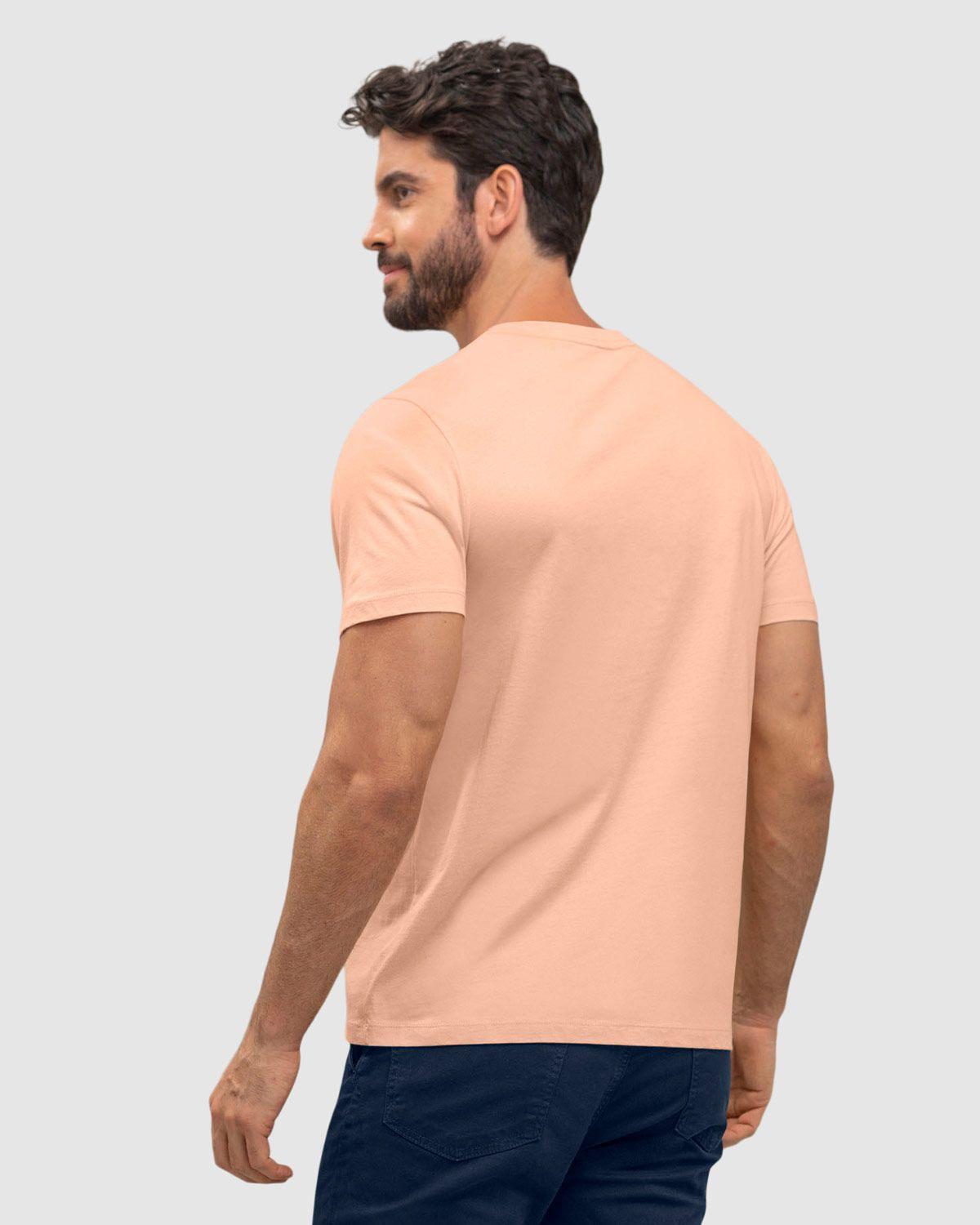 Leo Ropa Exterior Masculina Camiseta M2843M-1