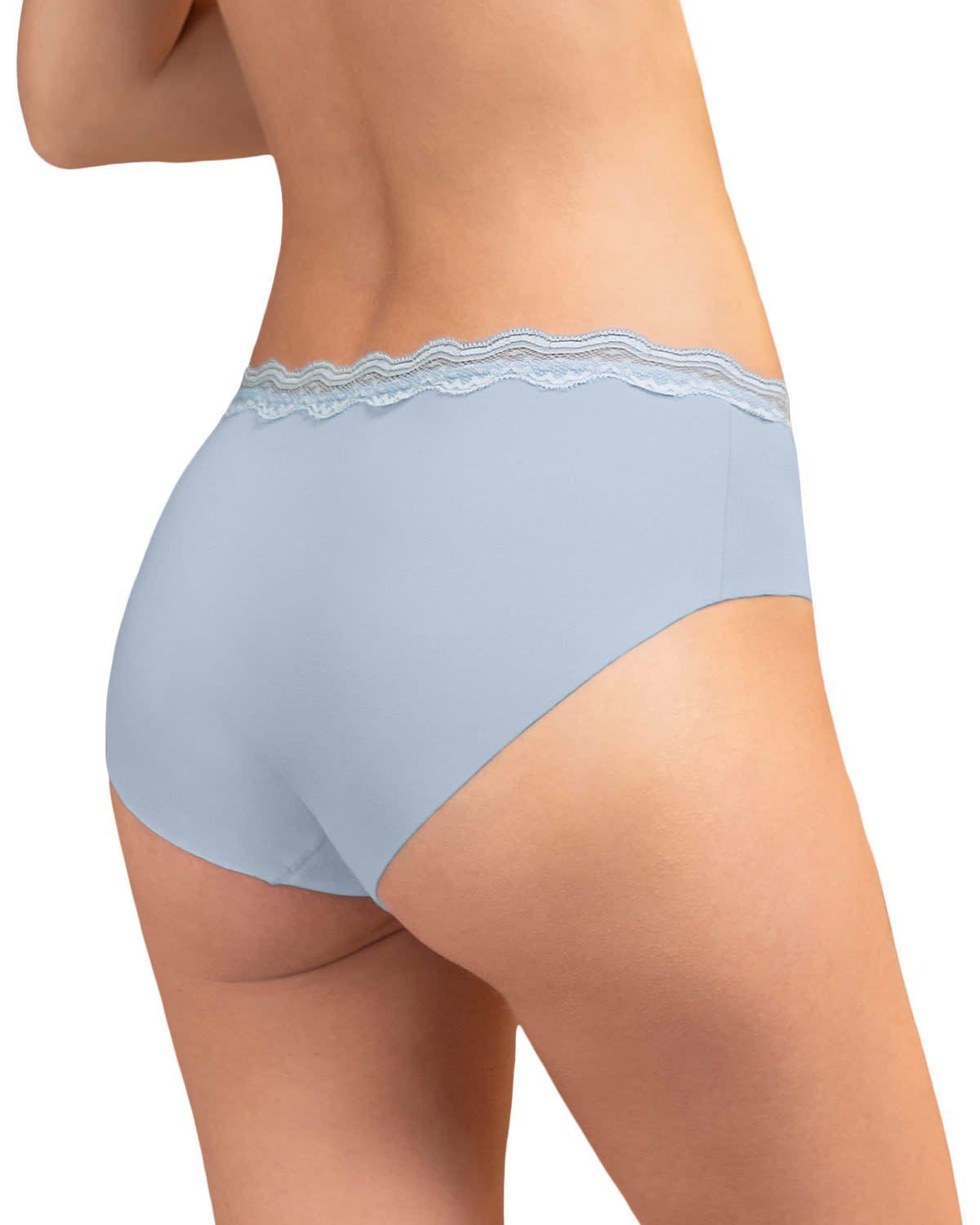 Panties Hipsters y Cacheteros 72301 Azul Claro-1