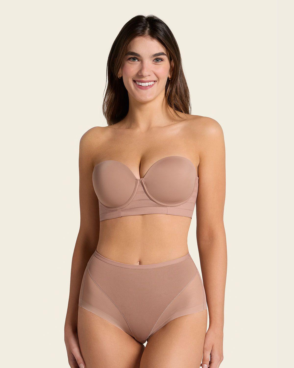 Calzón Clásico Invisible con Transparencia en Gluteos 012657-4