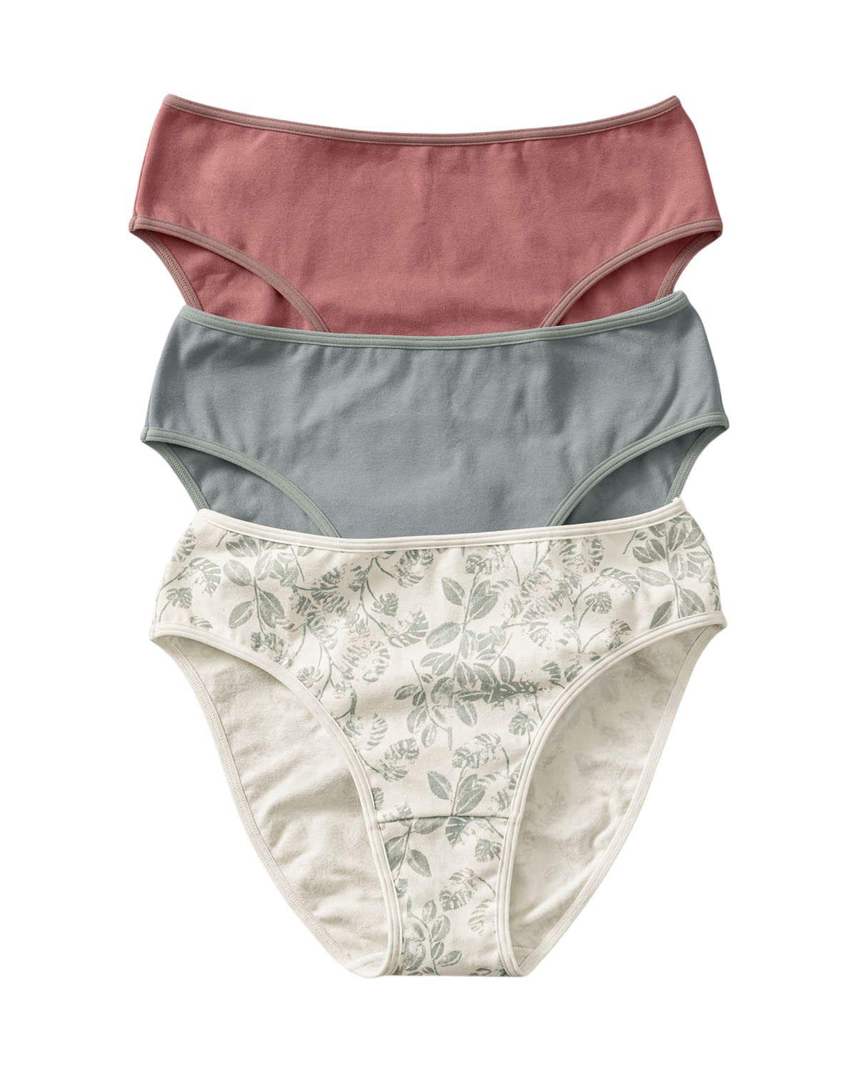 Calzón Bikini 12633X3 Gris / Palo de Rosa-1