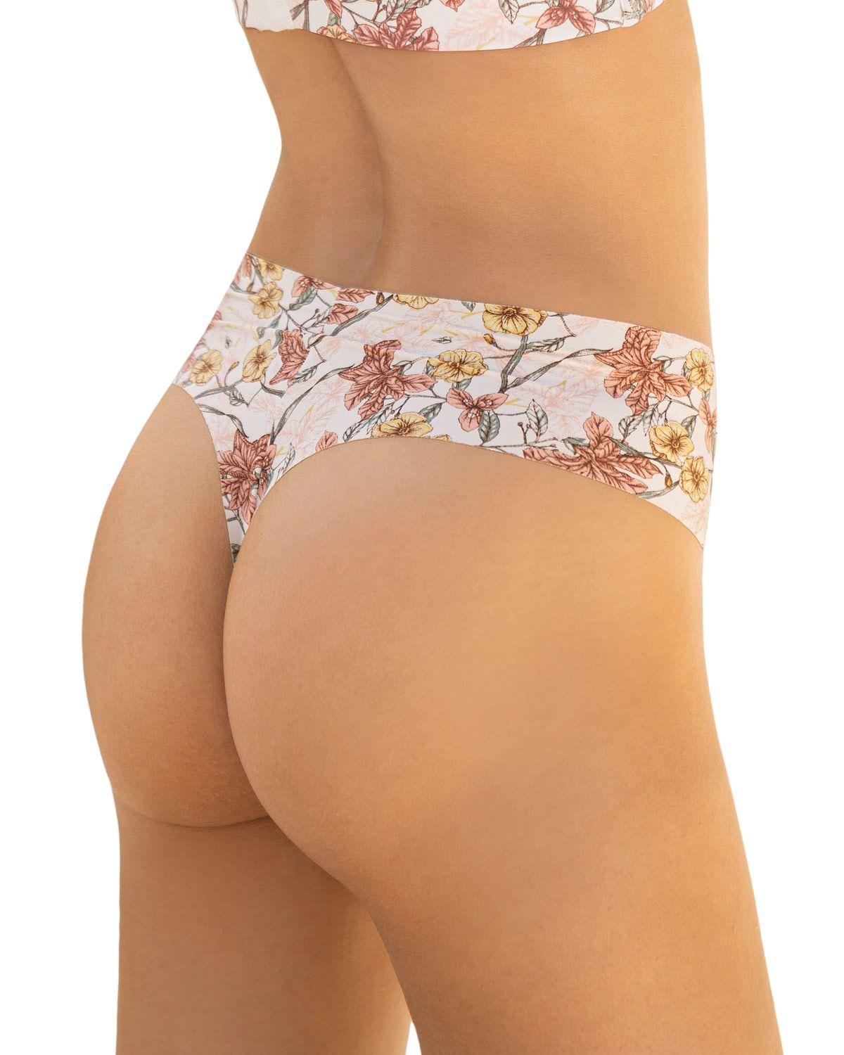 Leonisa Panties Invisible 092066 Estampado Flores-1