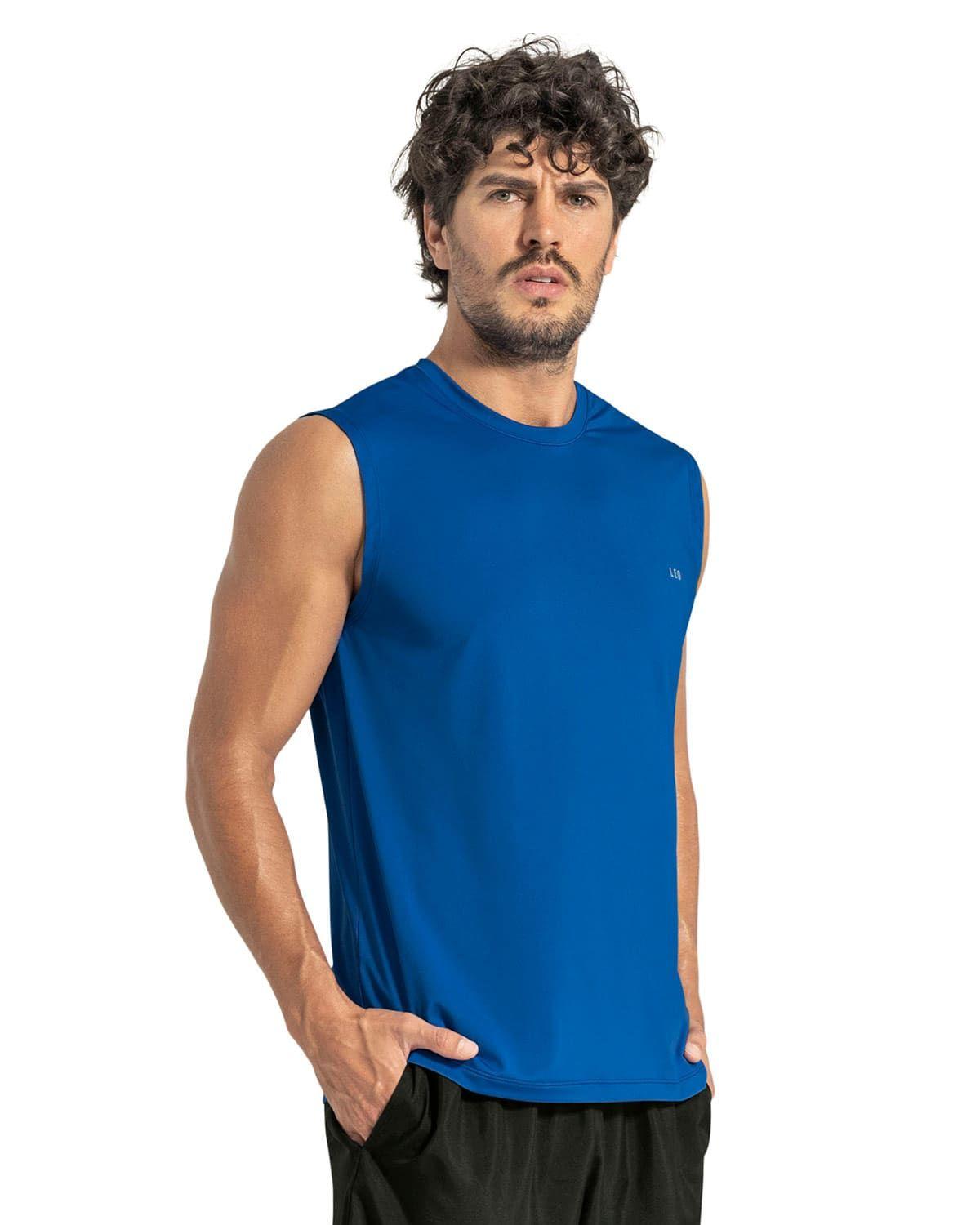 Ropa Deportiva Masculina Camiseta 508023 Azul-0