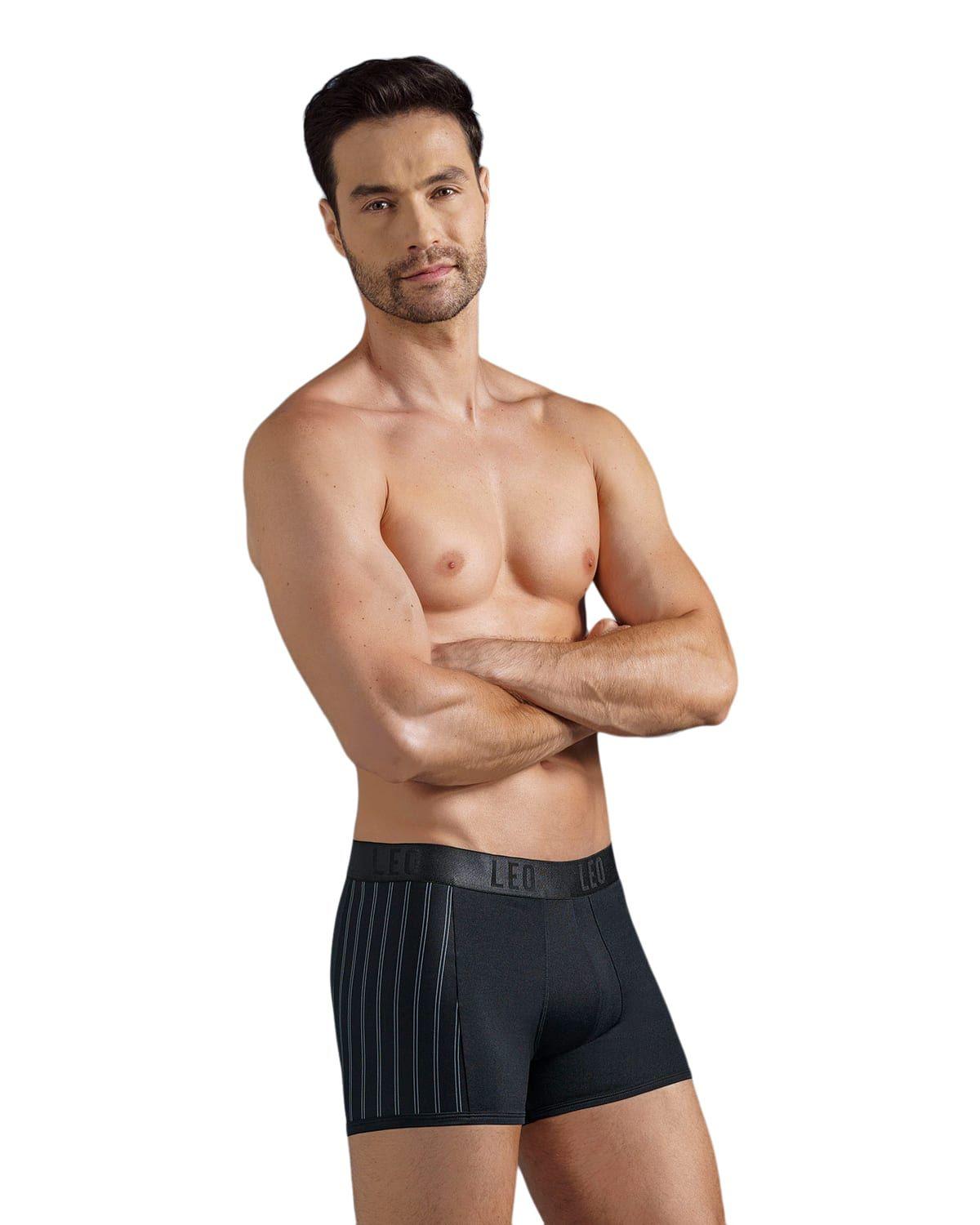 Ropa Interior Masculina Boxer Corto 33127X3 Blanco / Rojo-0