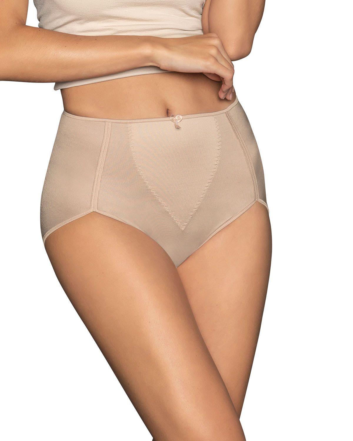 Fajas Panty Control Suave 0243 Café CLARO-0