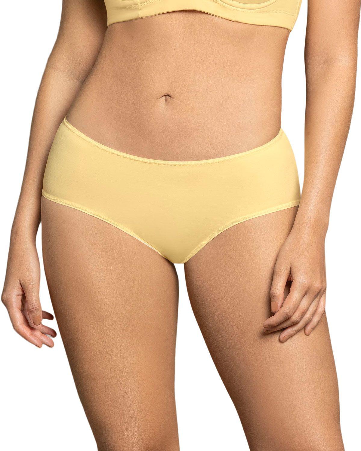 Leonisa Panties Hipsters y Cacheteros 72274 Amarillo-0