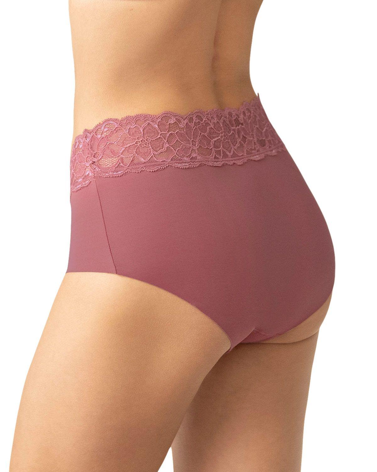 Leonisa Panties Hipsters y Cacheteros 012960 Vino Medio-1