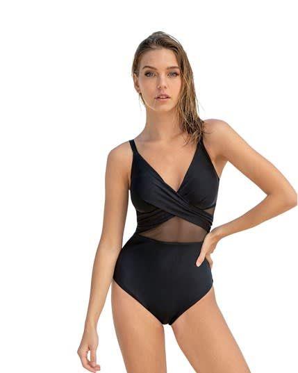 Traje de Baño Entero 19A124 Negro-0
