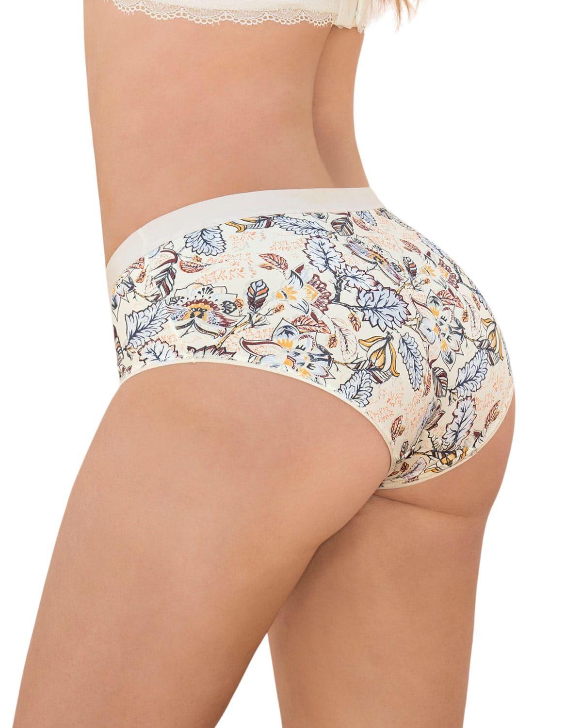 Panties Hipsters y Cacheteros 012686 Crema-1