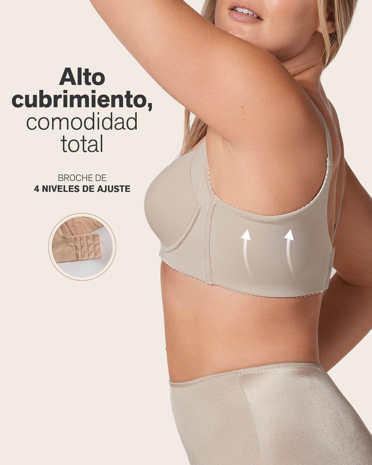 Sostén Cover Bra de Realce Suave y Cubrimiento Alto 011970-2