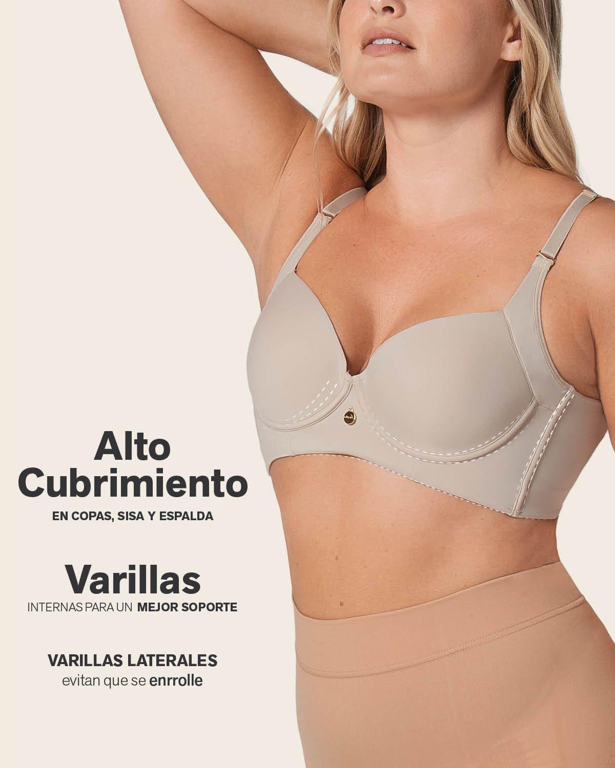 Sostén Cover Bra de Realce Suave y Cubrimiento Alto 011970-3