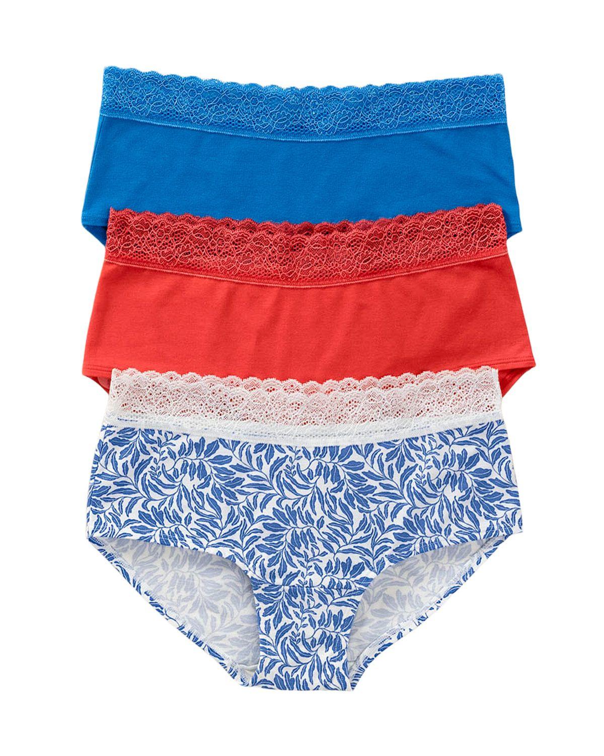 Leonisa Panties Hipsters y Cacheteros 12972X3 Surtido-0