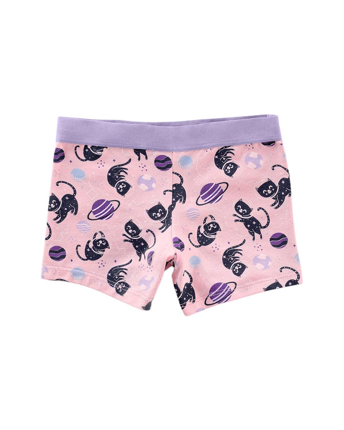 Infantil Calzón niña 062313 Estampado Gatos-1