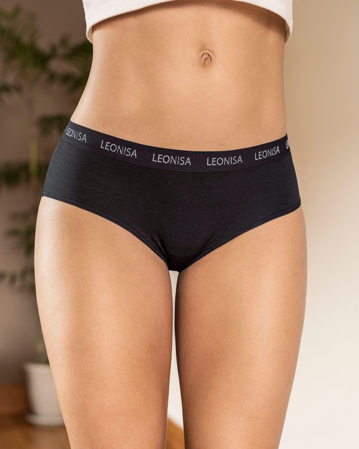 Calzón Hipsters y Cacheteros 12999X5 Perla / Negro / Café-2