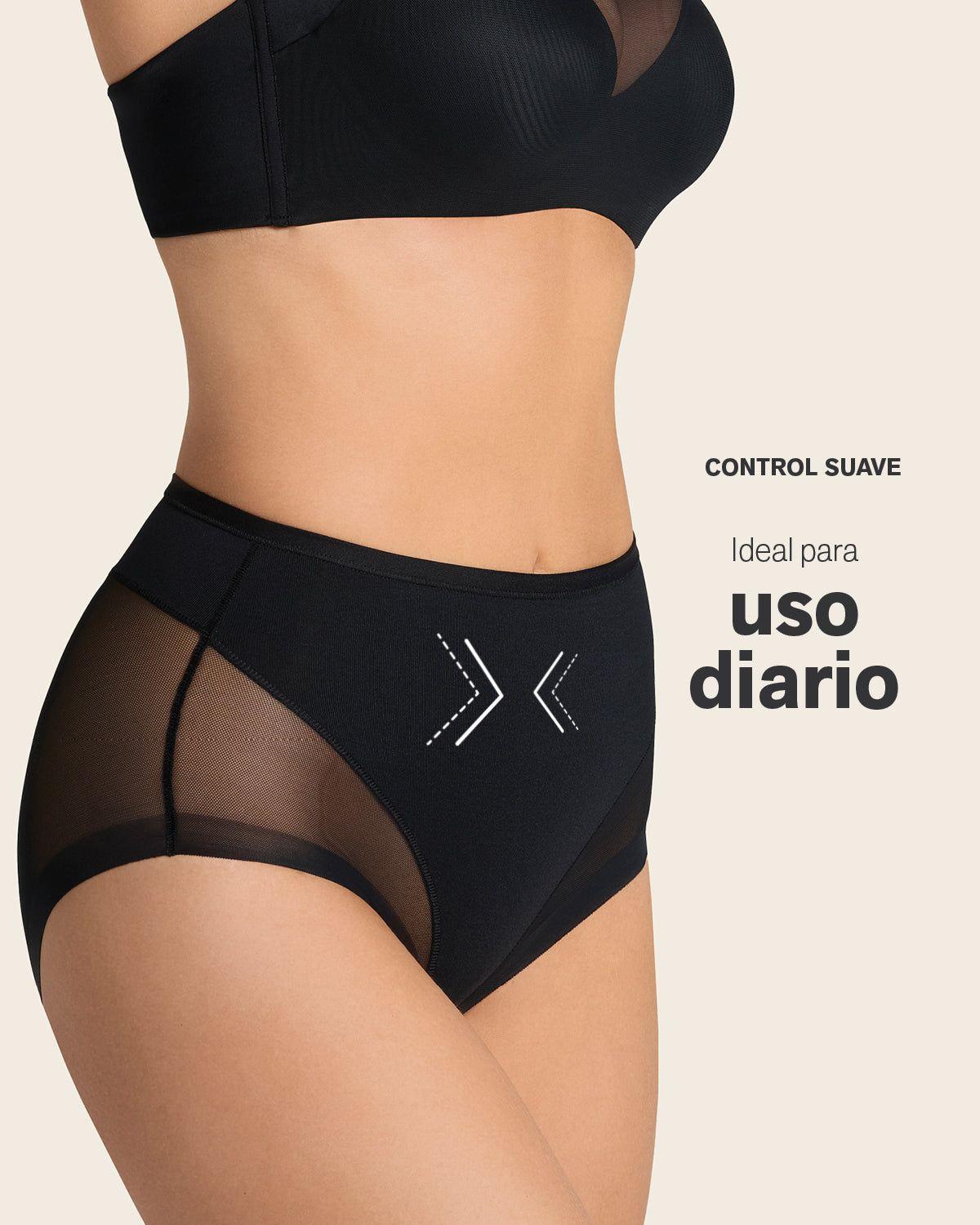 Calzón Clásico Invisible con Transparencia en Gluteos 012657-2
