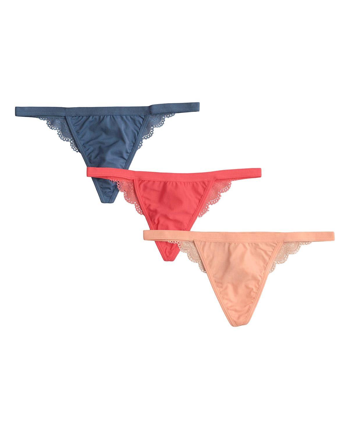 Panties Brasilera 12803X3 Coral-0