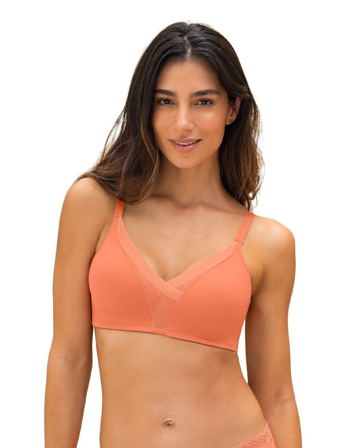 Leonisa Brasieres Realce Alto 091058 Naranja-0