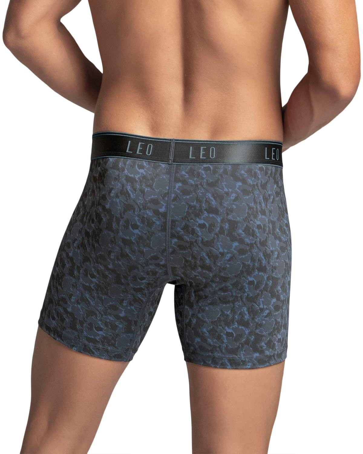 Ropa Interior Masculina Boxer Corto 033328 Azul oscuro-1