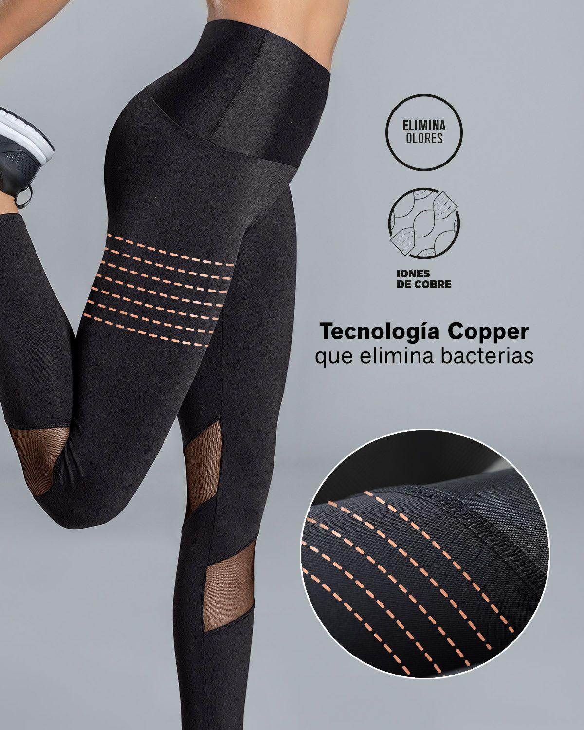 Ropa Deportiva Legging deportivo 195509 Negro-2