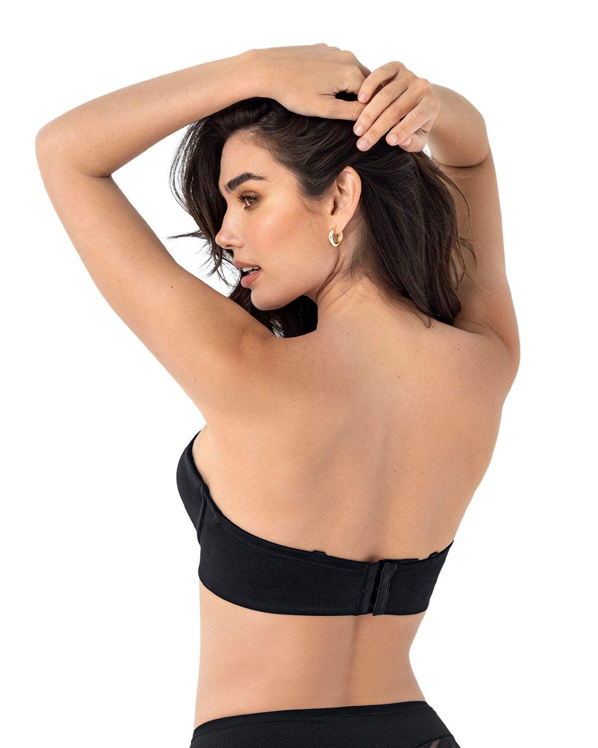 Leonisa Brasieres Strapless 091151 Negro-1