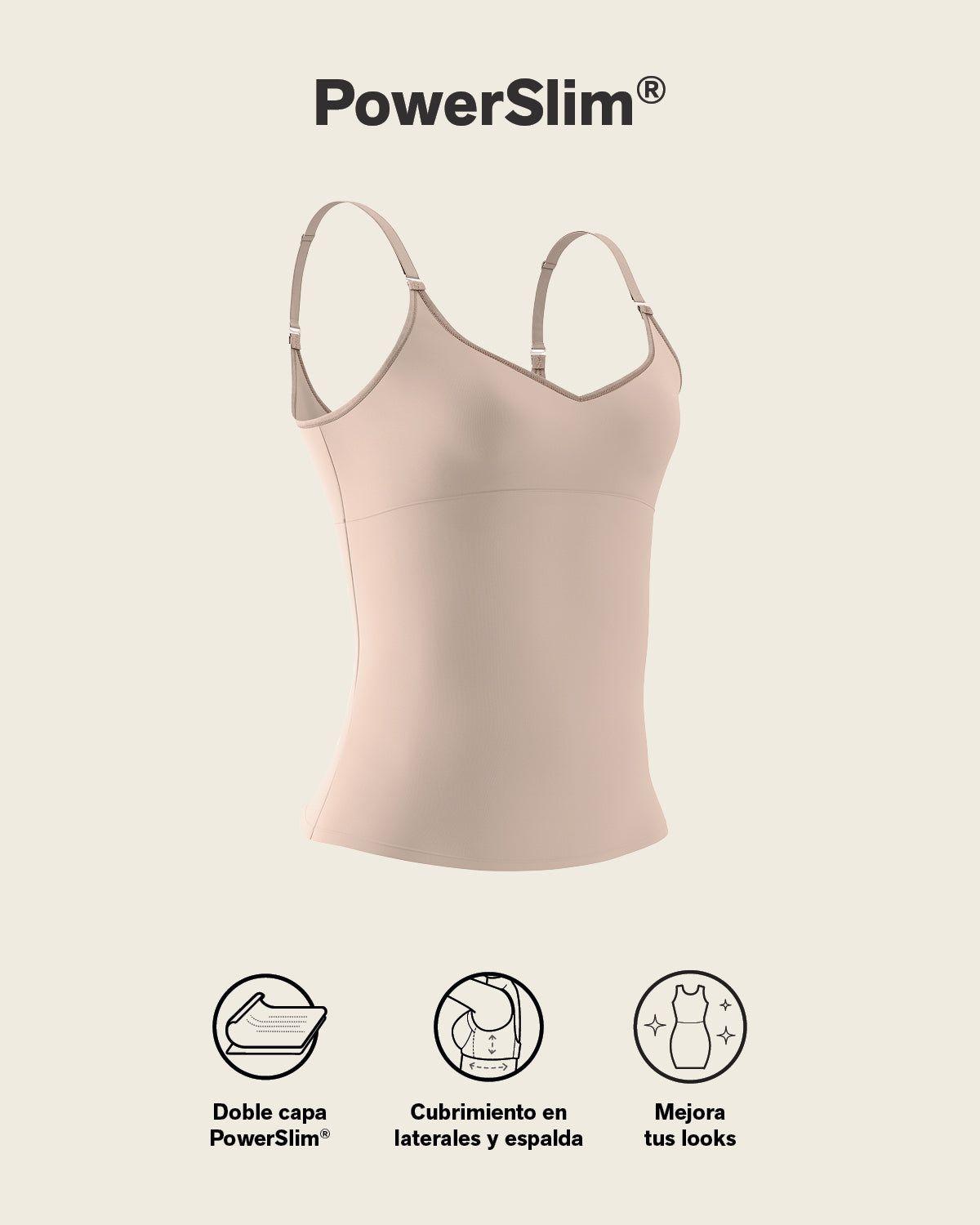 Camiseta Multiusos de Control de Abdomen y Espalda 015824-3