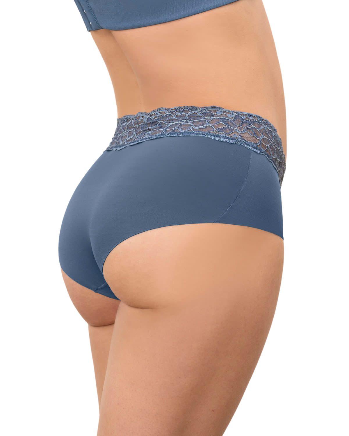Panties Hipsters y Cacheteros 012960 Azul Oscuro-1