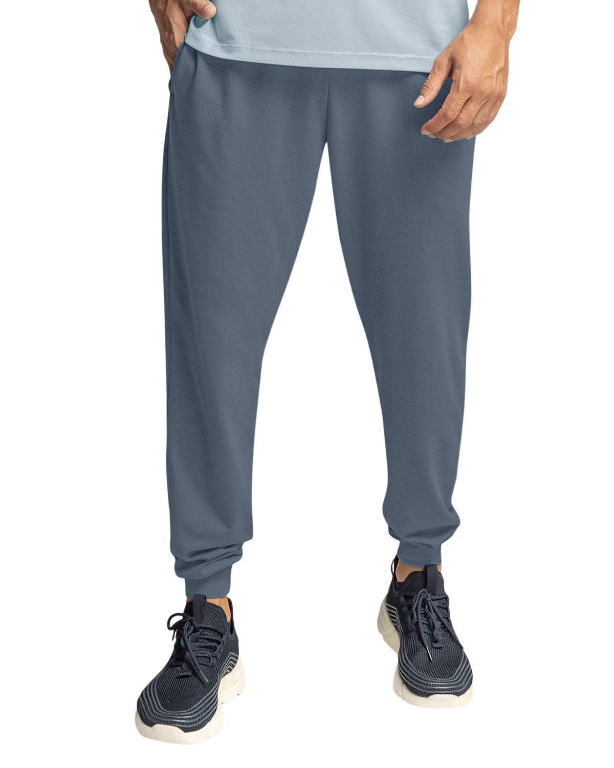 Leo Ropa Deportiva Masculina Pantalón 518012 Azul Grisáceo-0
