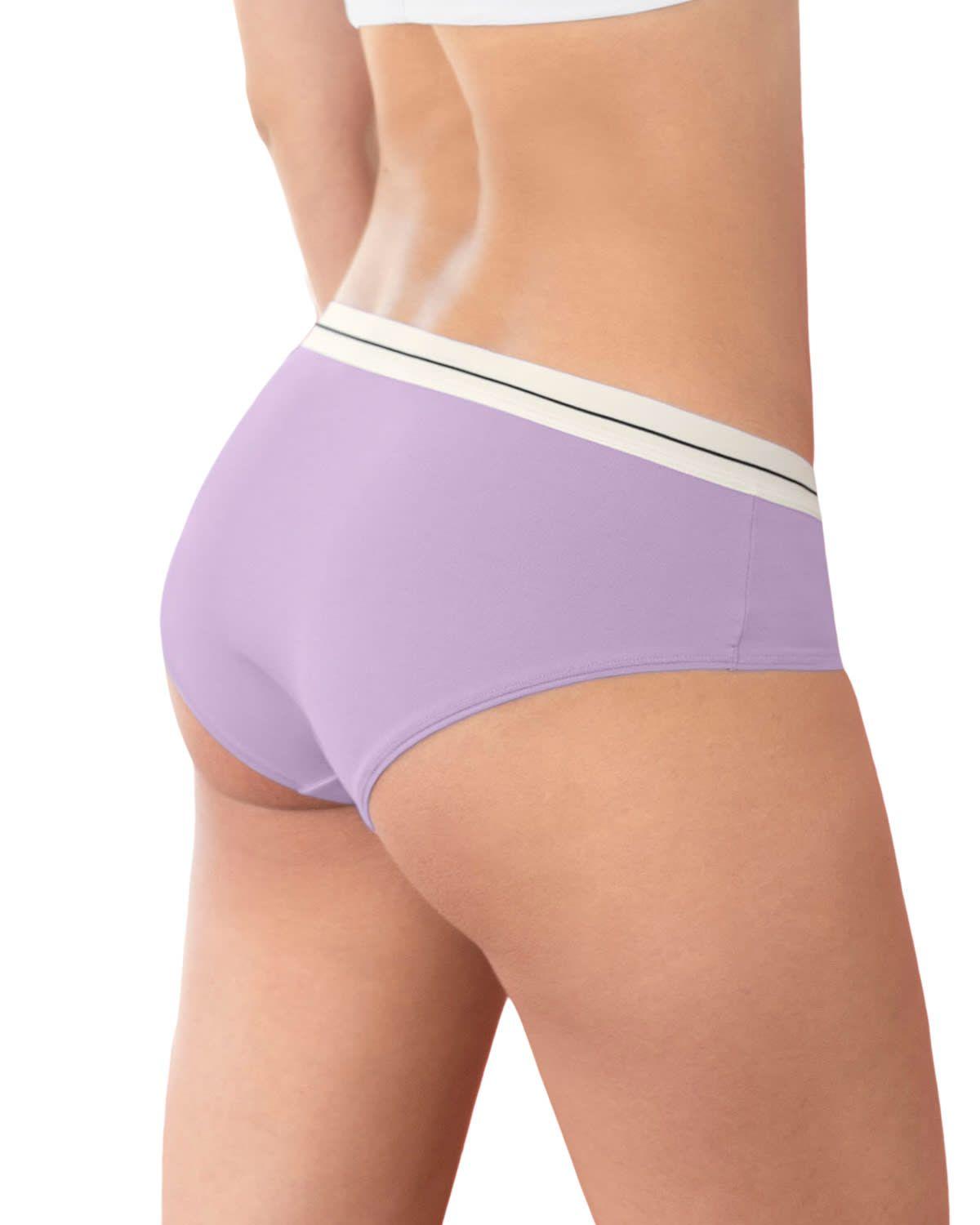 Panties Hipsters y Cacheteros 12999X5 Rosa-1