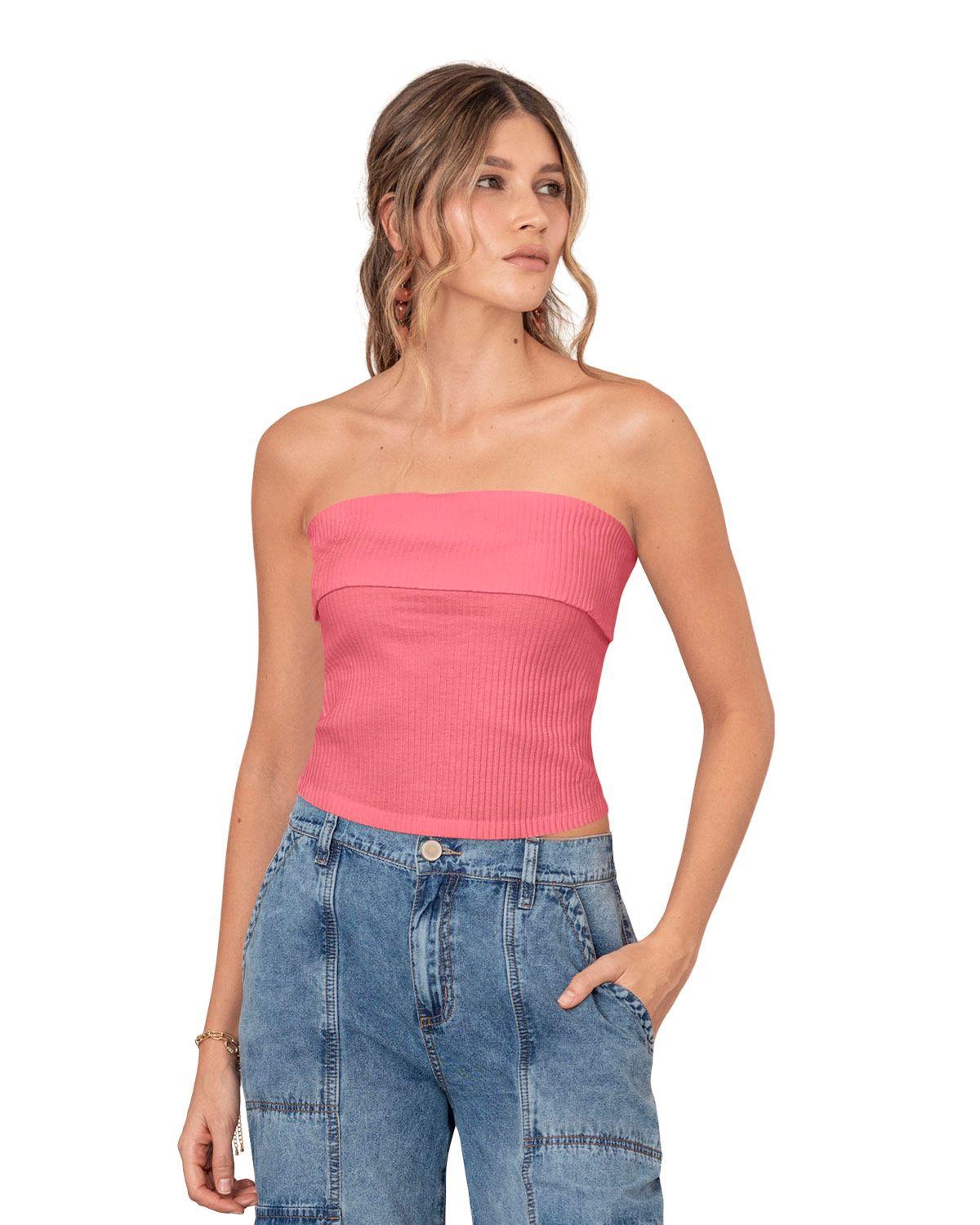Leonisa Ropa Exterior Camiseta F7262  Coral-0