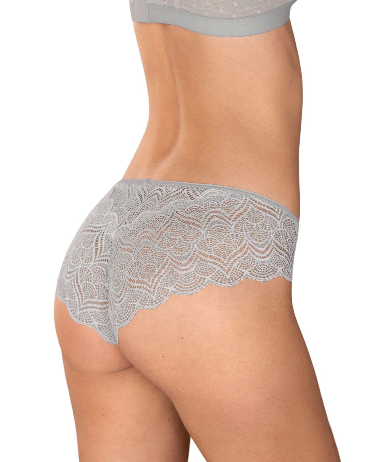 Panties Hipsters y Cacheteros 092034 Gris-1