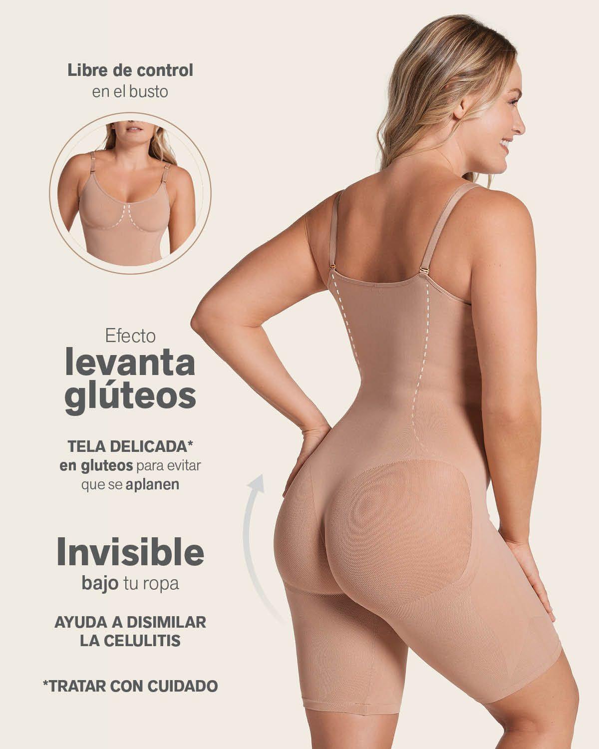 Faja Body Control Suave 018508 Café-3