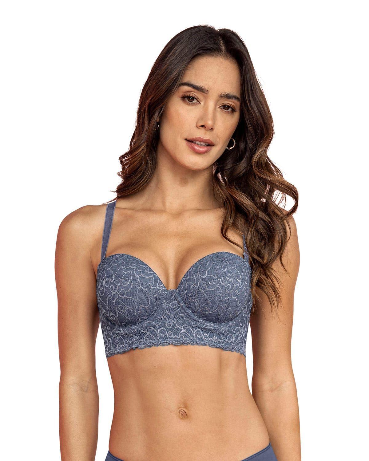 Sostén Realce Medio 71330 Azul-0
