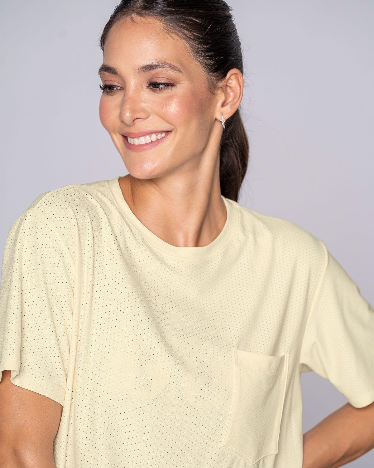 Ropa Deportiva Camiseta 195393 Marfil-3