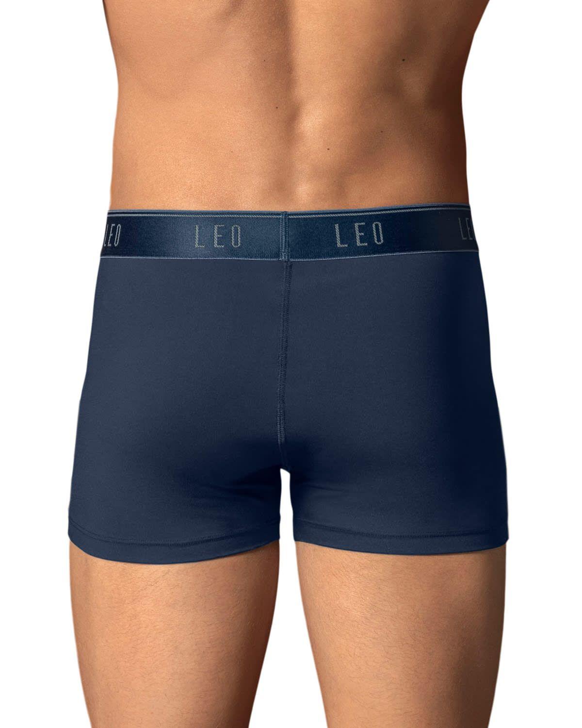 Ropa Interior Masculina Boxer Corto 033355 Azul oscuro-1