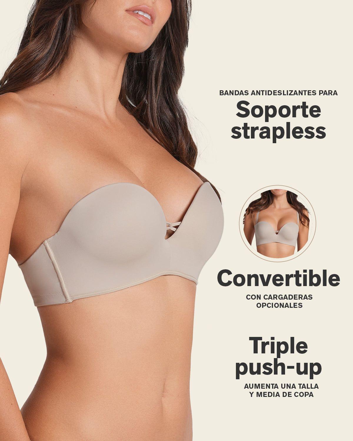 Sostén Triple Realce 011968 Beige-2