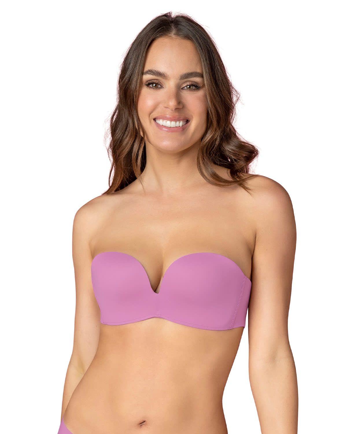 Sostén Realce Alto 011841 Rosado Medio-0