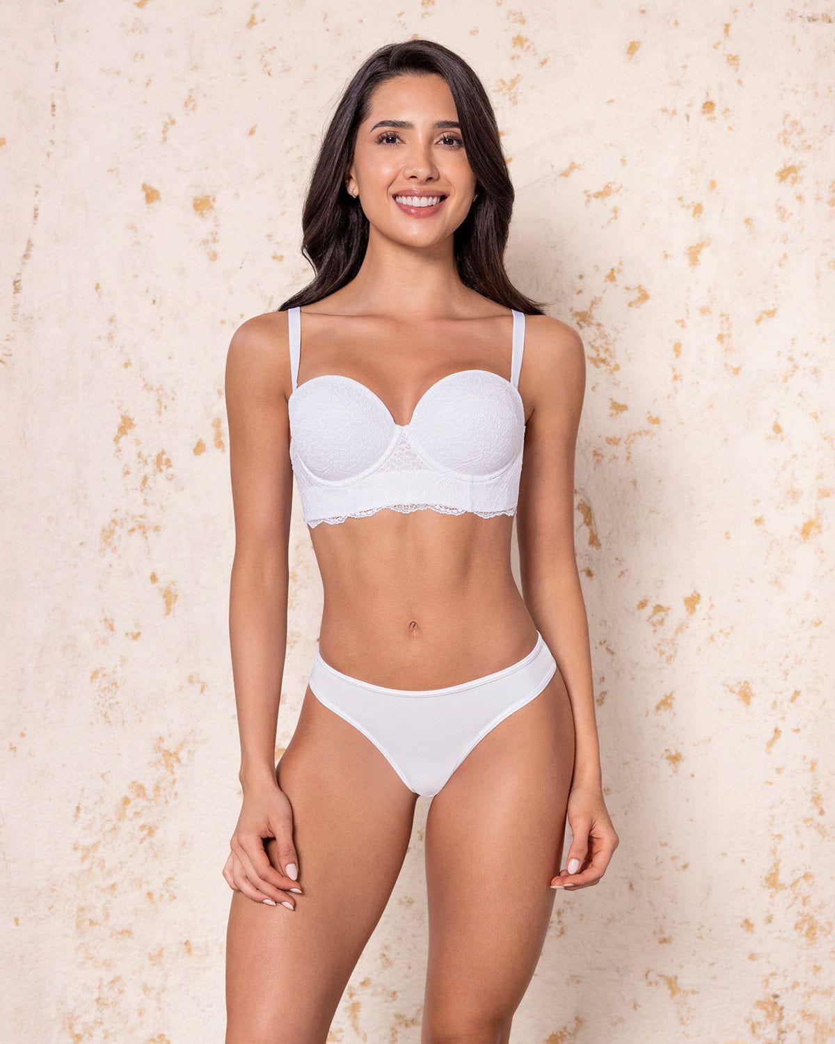 Sostén Realce Medio 71330 Blanco-2