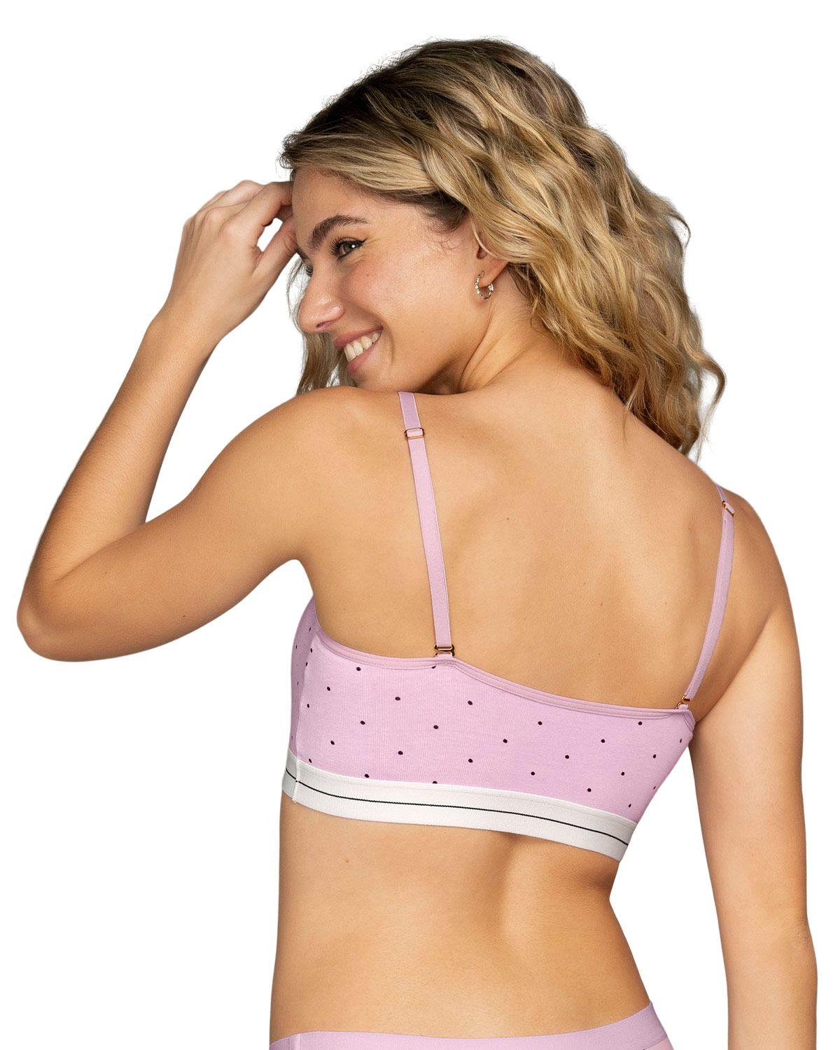 Leonisa Brasieres Top 091092 Rosa Estampado-1