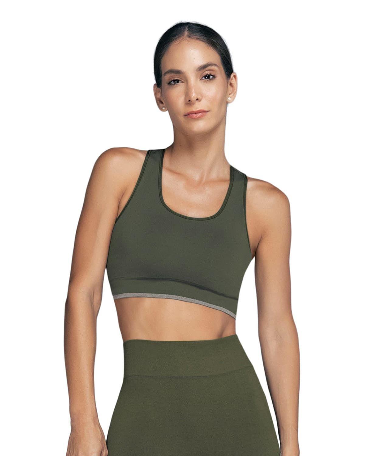 Ropa Deportiva Top 195337P Verde Medio-0