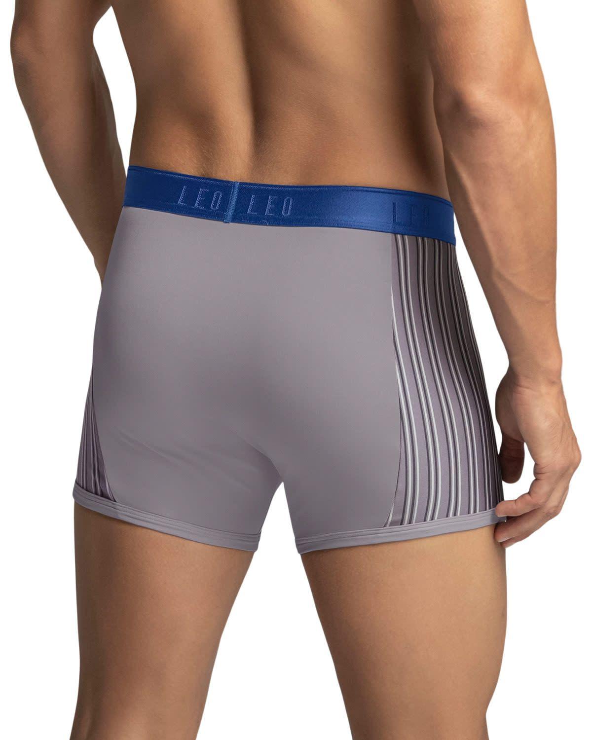 Ropa Interior Masculina Boxer Corto 033127 Gris-1