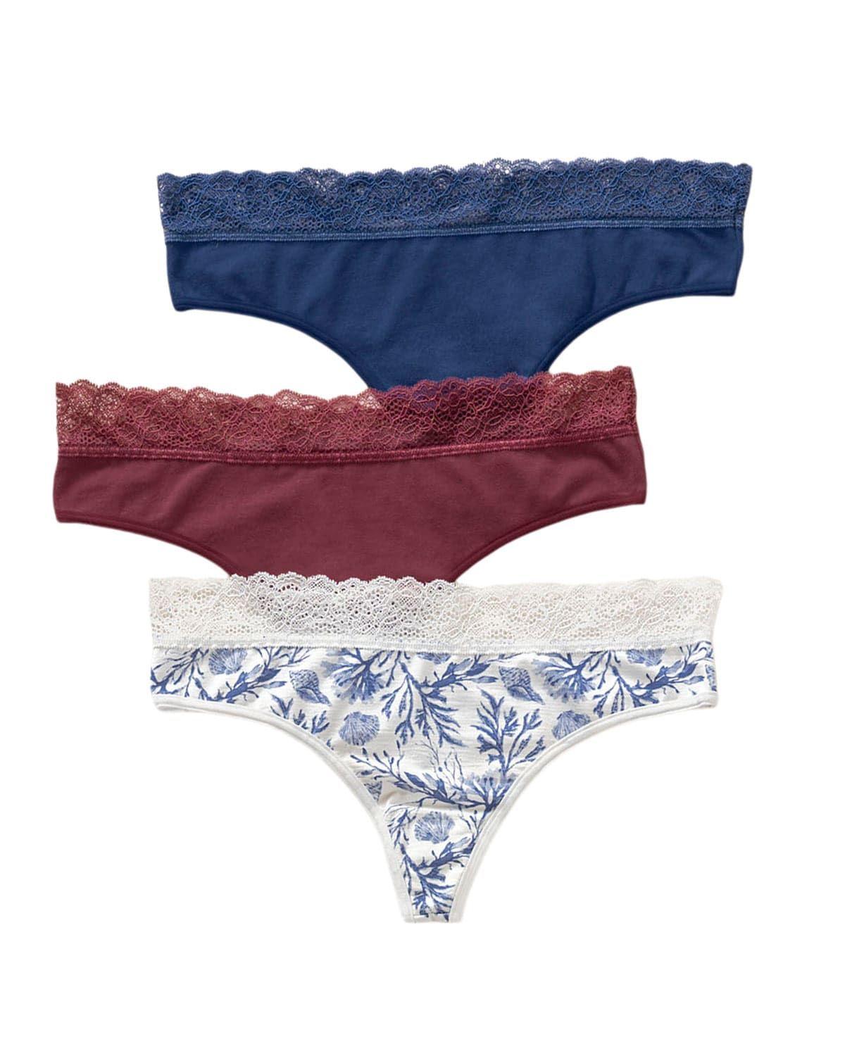 Panties Brasilera 12971X3 Azul-0